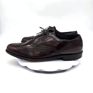 Florsheim Shoes Men's 11D Wingtip Oxford Polished Leather Thick Sole